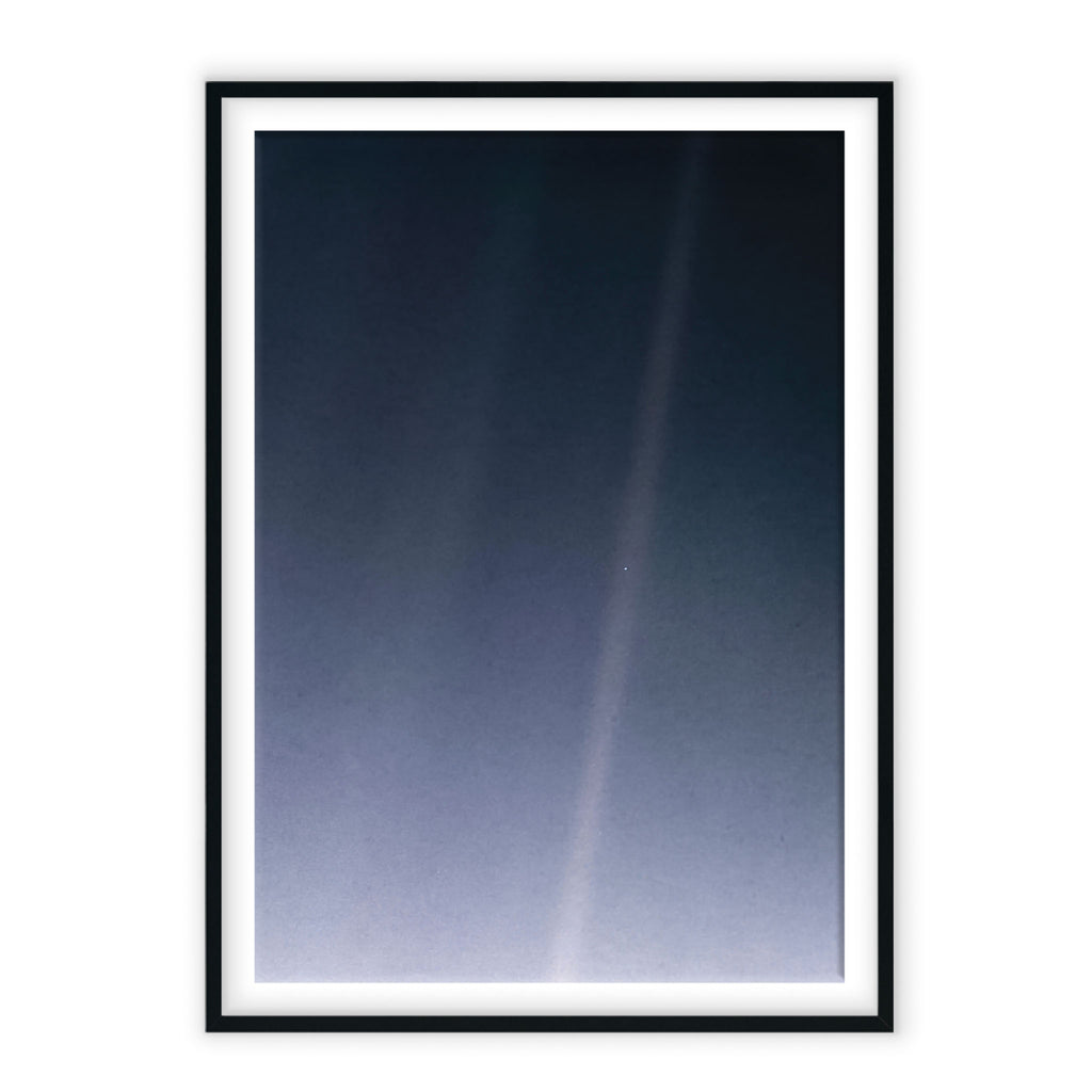 The Pale Blue Dot ~ Famous Voyager space photo CANVAS ART PRINT 16X12  poster