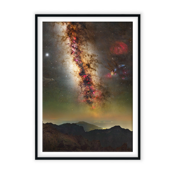 Aurora Moon flower  Buy Fine Art Print -  – Cosmonity ®